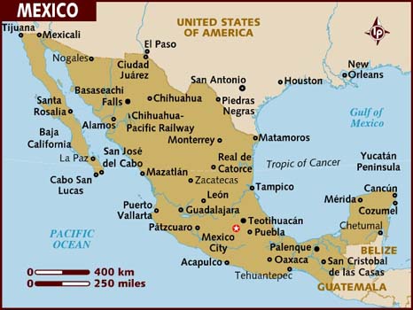 USA map
